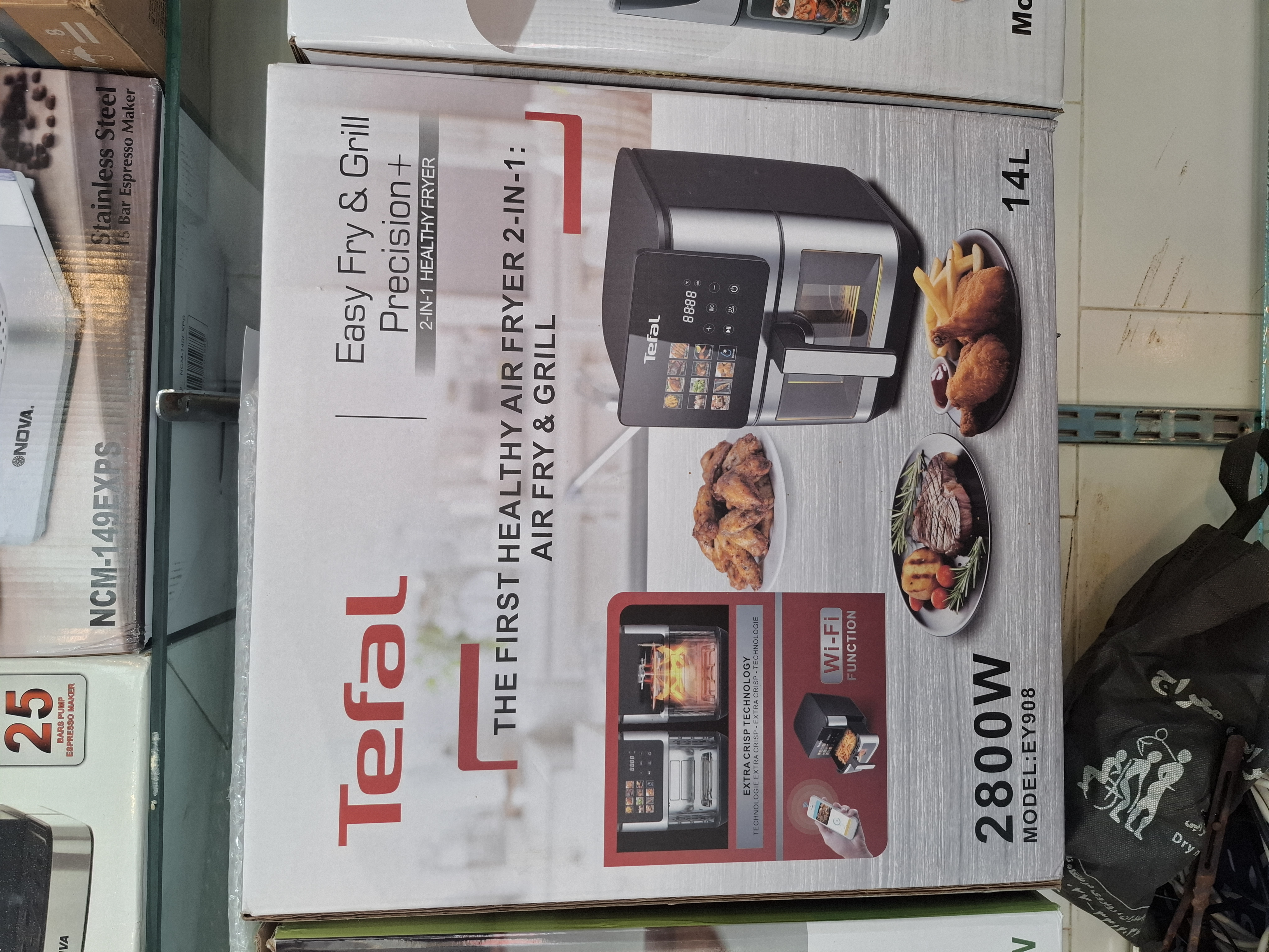 سرخ‌کن تفال مدل EY908 | سرخ‌کن بدون روغن