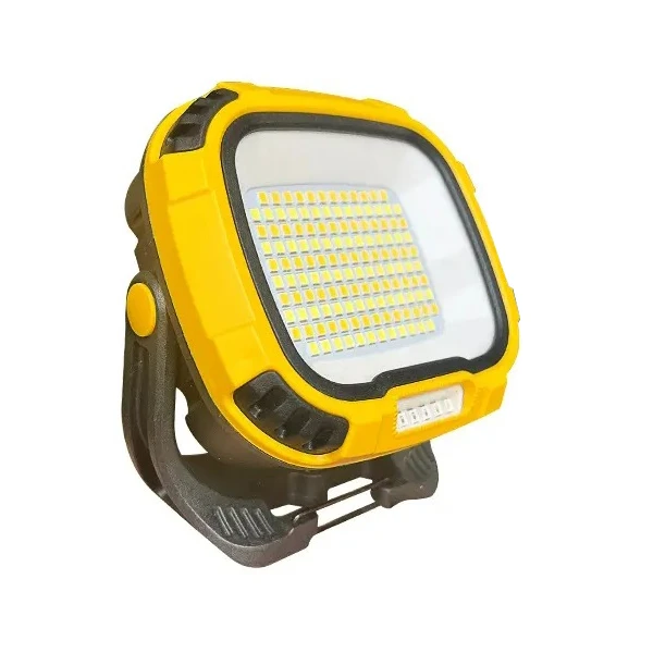 پرژکتور و چراغ کمپینگ  آبی و زرد مدل 2-W891